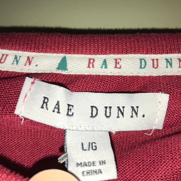 NWT CHRISTMAS Rae Dunn "'TIS THE SEASON TO BE JOLLY" Men's Pajama Set size Large - Picture 2 of 4